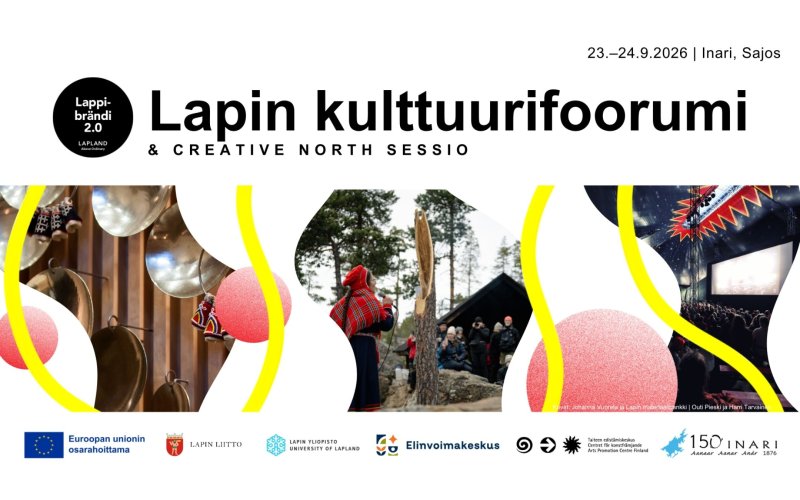 Lapin kulttuurifoorumin mainoskuva 2026
