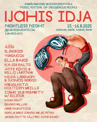 Musiikkifestivaali Ijahis Idjan mainos