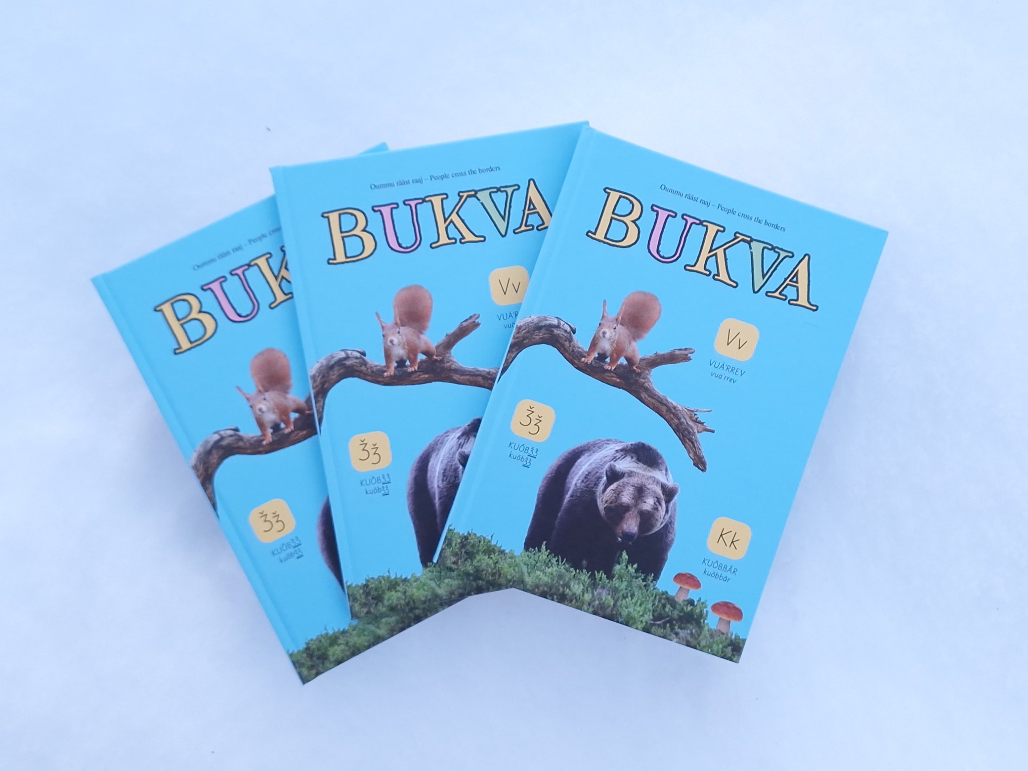 Oummu rââst raaj - Bukva Three Bukva -alphabet books in Skolt Saami