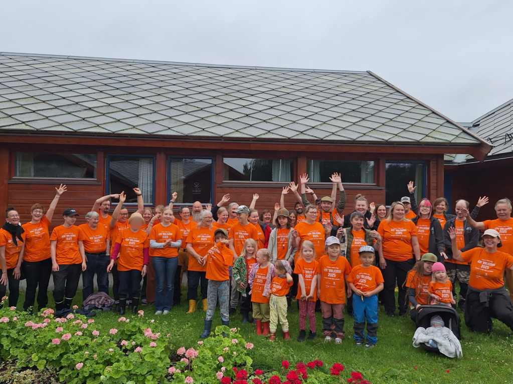 Oummu rââst raaj kesäleiri Oummu rââst raaj kesäleirin osallistujat