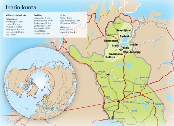 Ivalo Kartta