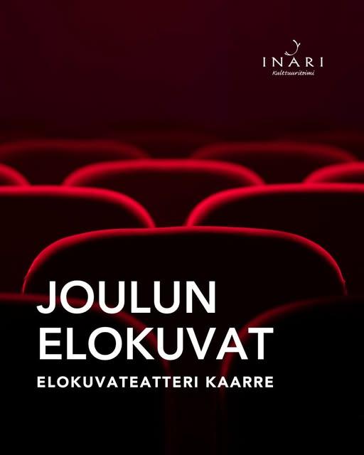 Elokuvateatteri Kaarteen leffat pyörivät myös jouluna ja vuodenvaihteessa! 🎬🧑 🎄 Tallenna tästä vinkit välipäivien lef...