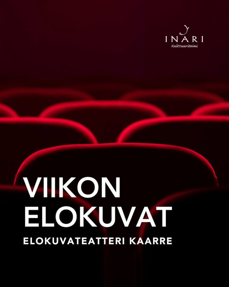 Tulevia elokuvia Kaarteessa: Kalevala: Kullervon tarina ja Kotiapulainen! 📽 Muistathan myös perjantain 30.1. Musiikkia...