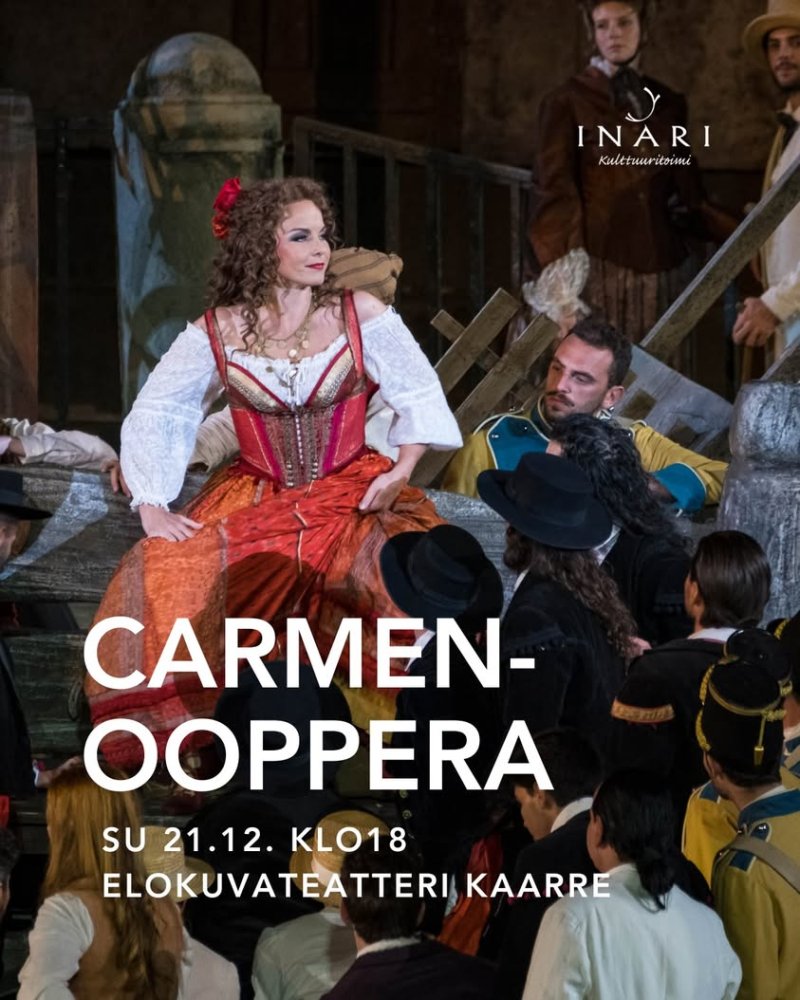 Italialaista oopperaa sunnuntaina 21.12. klo 18 Kaarteen valkokankaalla! 🎭 Elokuvateatteri Kaarre esittää Event Cinema...