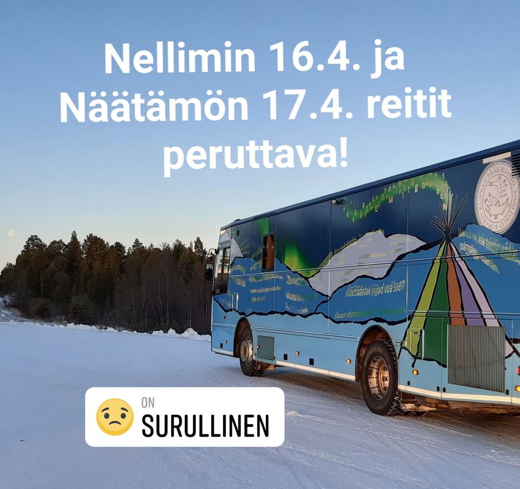 Inarin kirjastoauto 