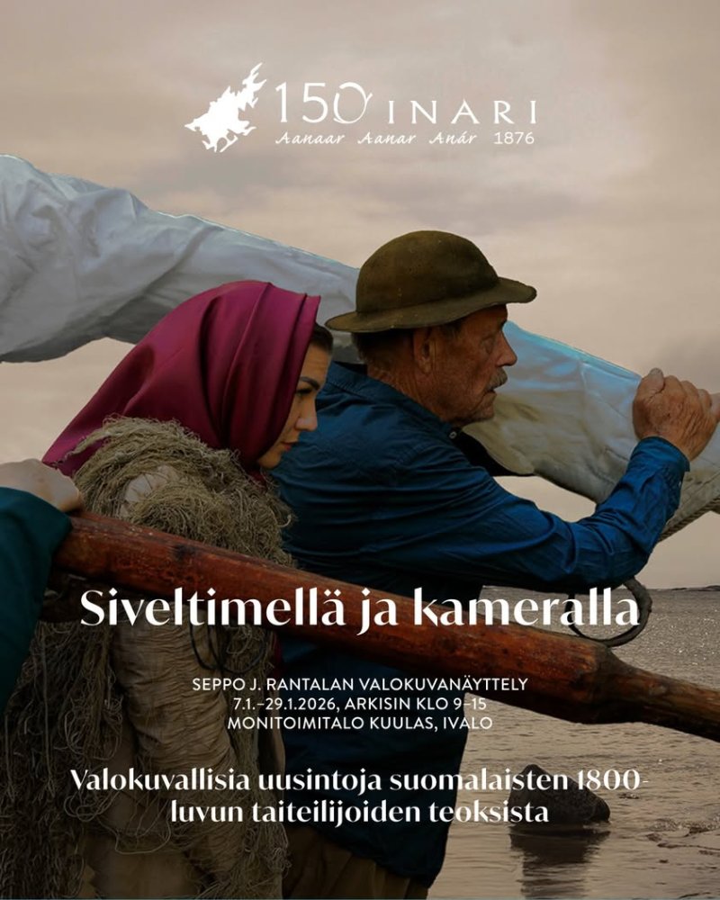 Seppo J. Rantalan näyttely 'Siveltimellä ja kamera...