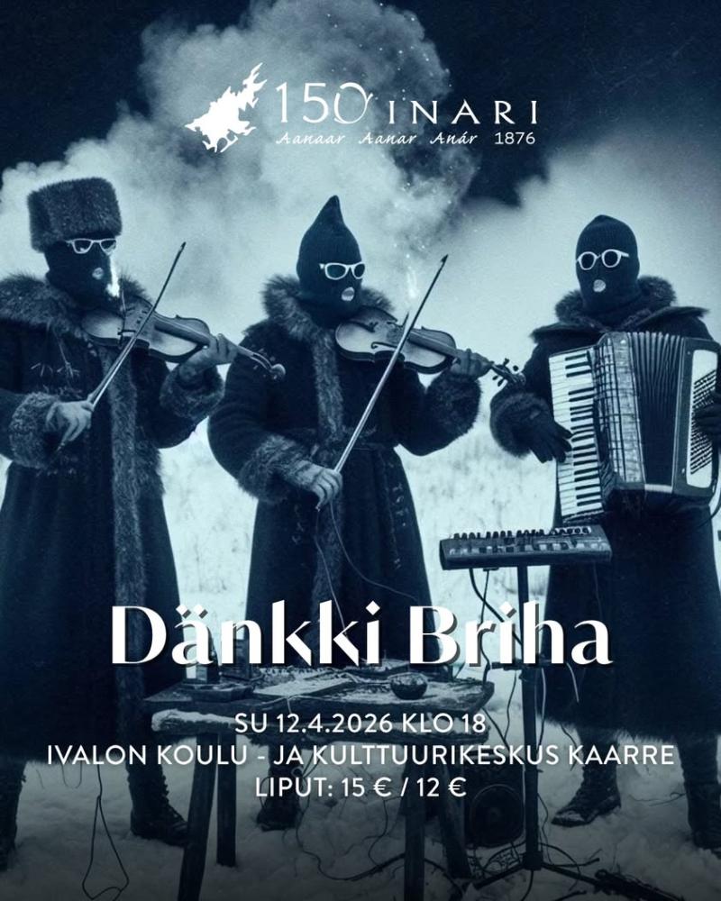 Gangstafolkbändi Dänkki Briha Ivalon koulu- ja kul...