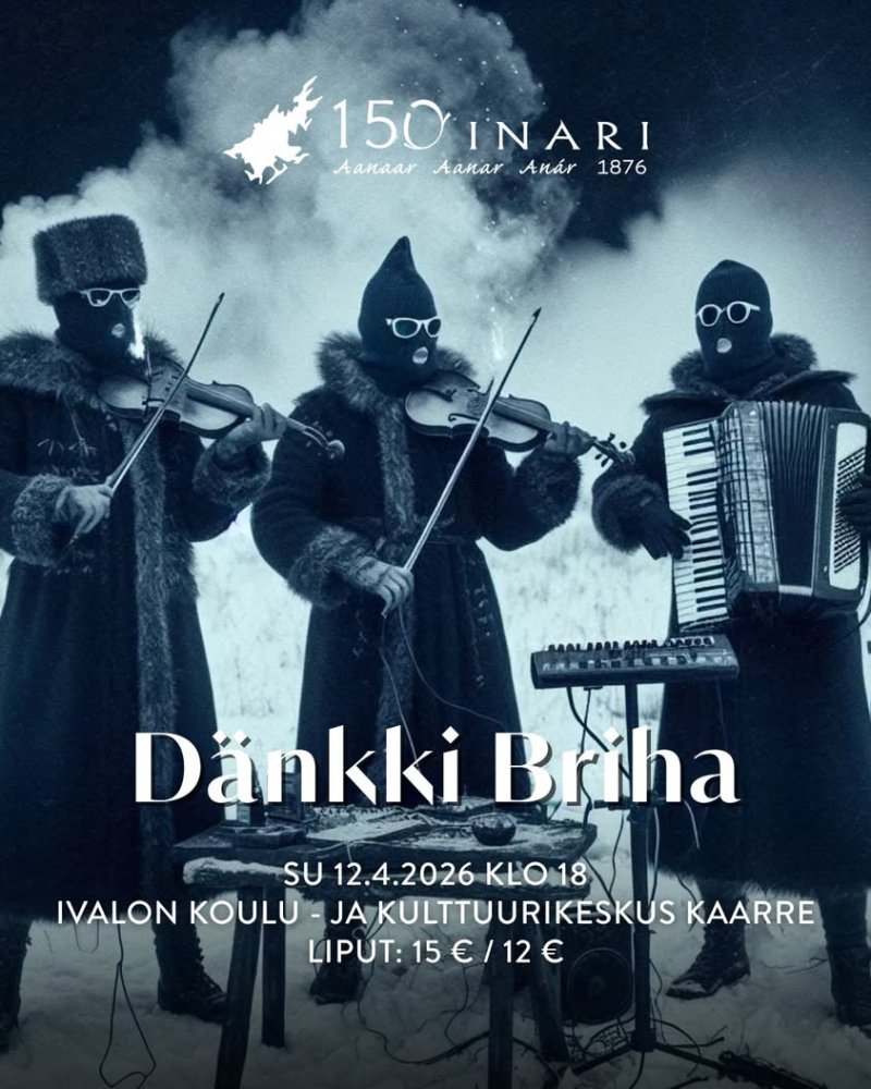 Gangstafolkbändi Dänkki Briha Ivalon koulu- ja kul...