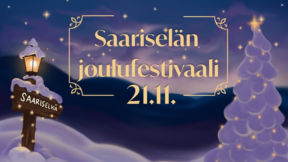 🎄 Inarin kunnan perinteinen joulun avaus goes Saar...