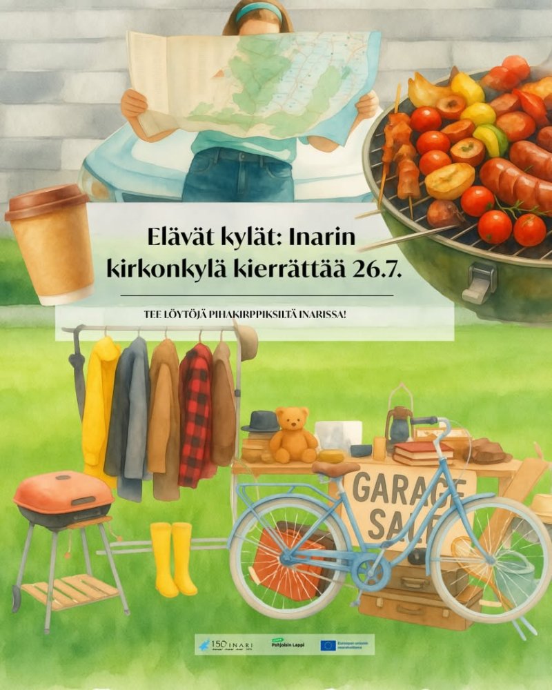 📣 Oletko jo ilmoittautunut mukaan Inarin kirkonkyl...