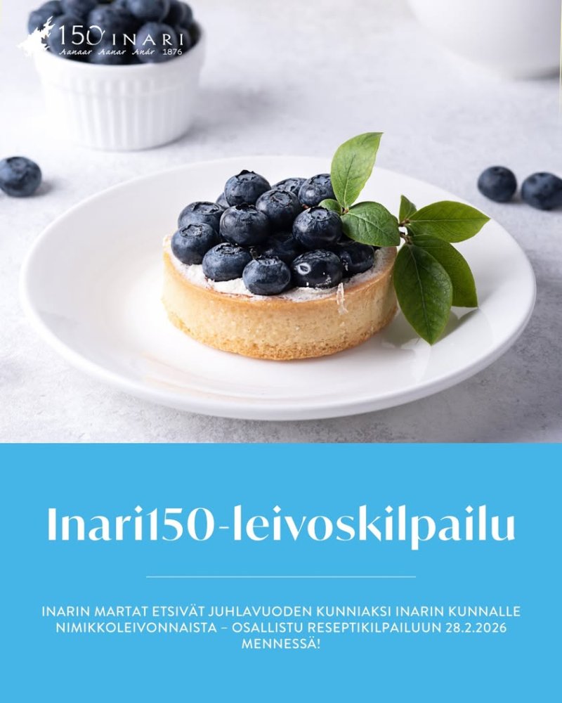 Tule mukaan luomaan Inarille oma nimikkoleivonnain...