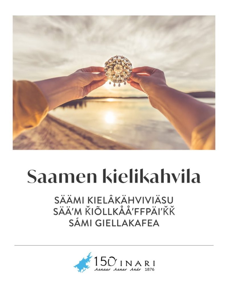 Säämi kielâkähviviäsu 21.5. ❤️ Sääʹm ǩiõllkååʹffpä...