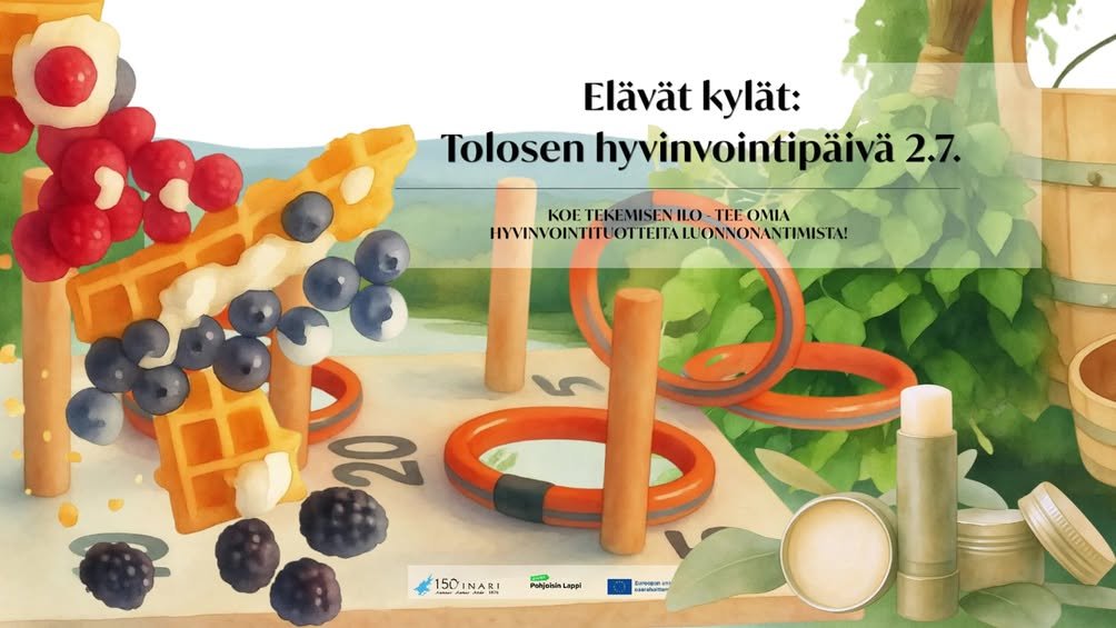 .🌿✨ Tolosen hyvinvointipäivä 2.7. klo 16–20 ✨🌿 Elä...