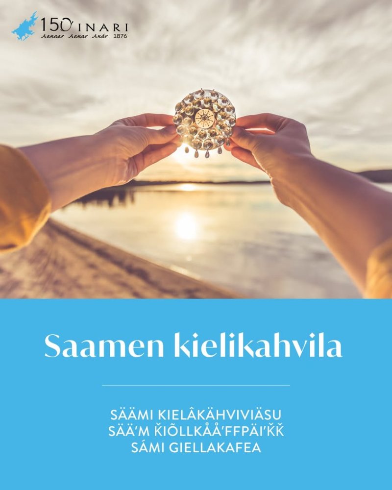 Säämi kielâkähviviäsu ❤️ Sääʹm ǩiõllkååʹffpäiʹǩǩ 💚...