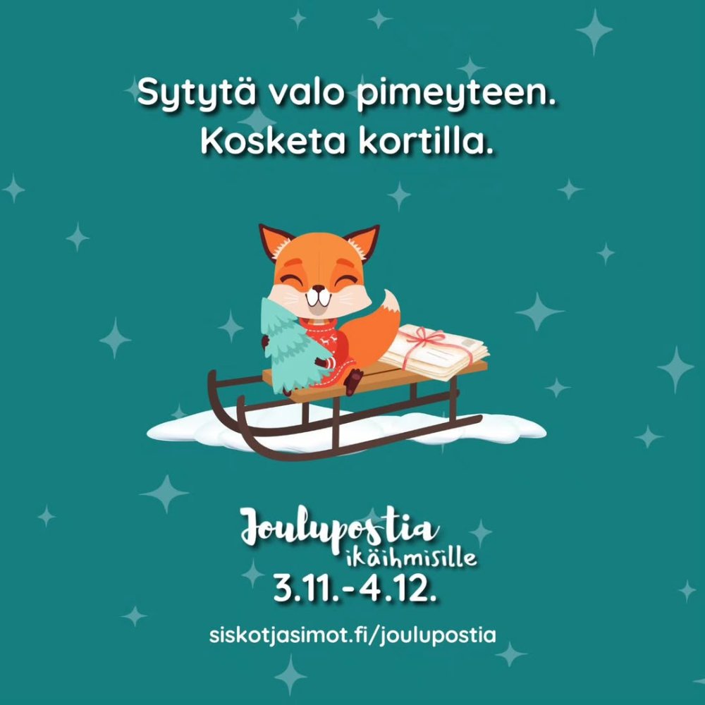🎄Ilahduta kortilla! Joulupostia ikäihmisille -kamp...