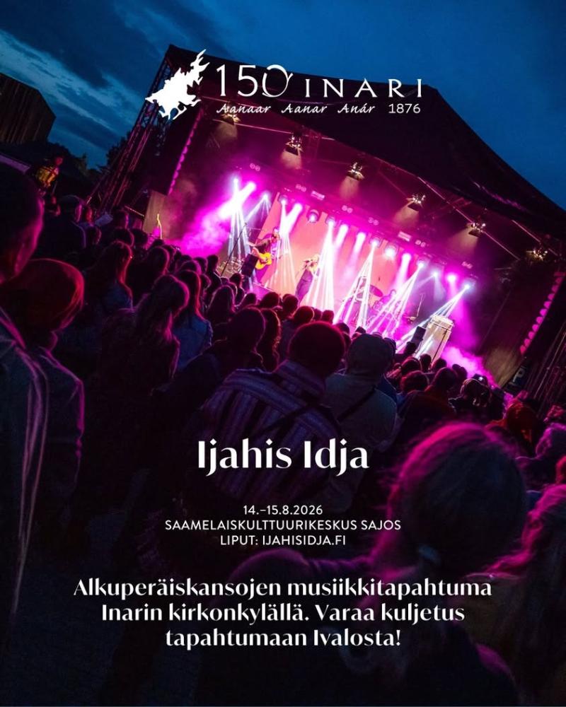 Inarin suurin festivaali on kohta täällä - alkuper...