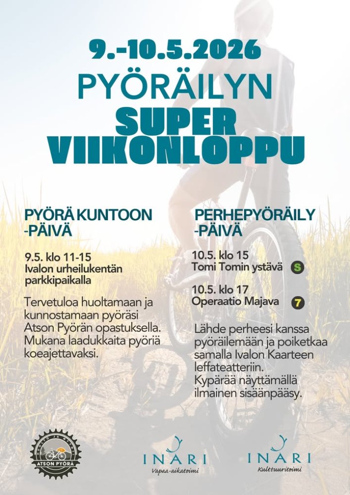 Pyöräilykausi on alkanut, joten nyt on viimeistään...