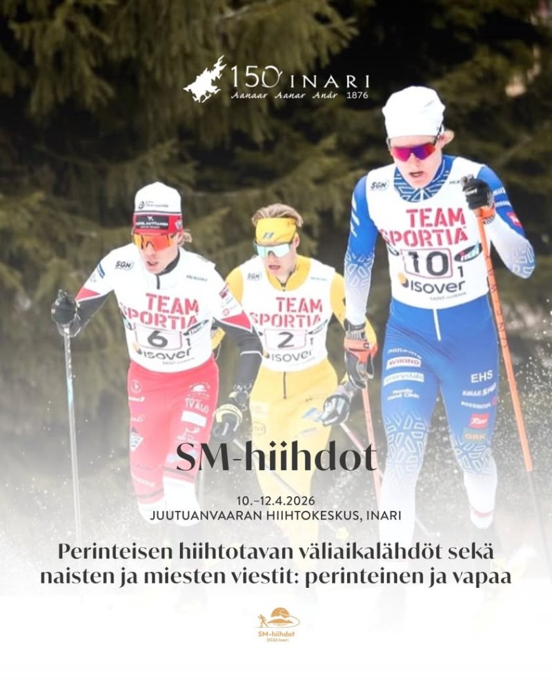 Maastohiihdon SM-kisat ja Suomen Cup Inarissa 10.–...