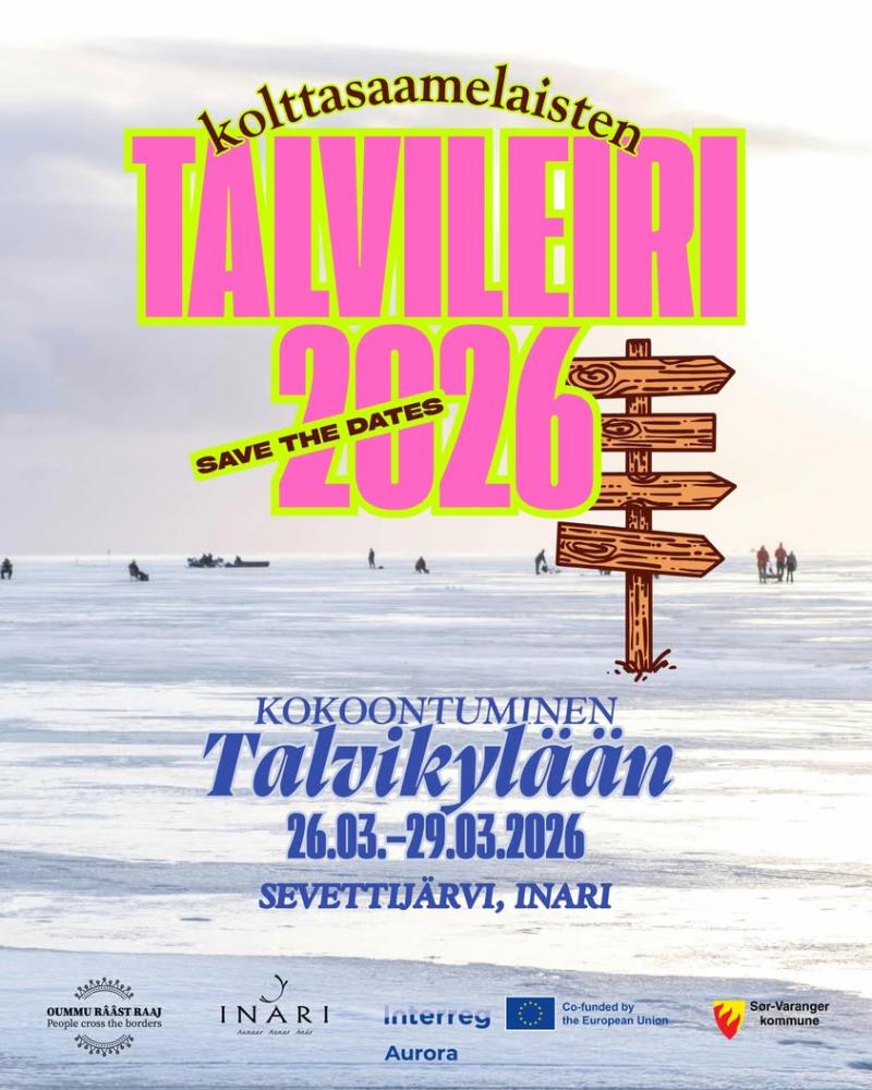 Kalenterit esiin! Kolttasaamelaisten talvileiri, K...