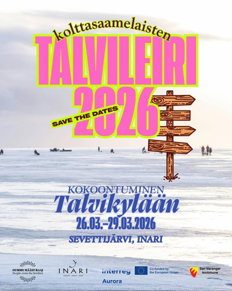 Kalenterit esiin! Kolttasaamelaisten talvileiri, K...