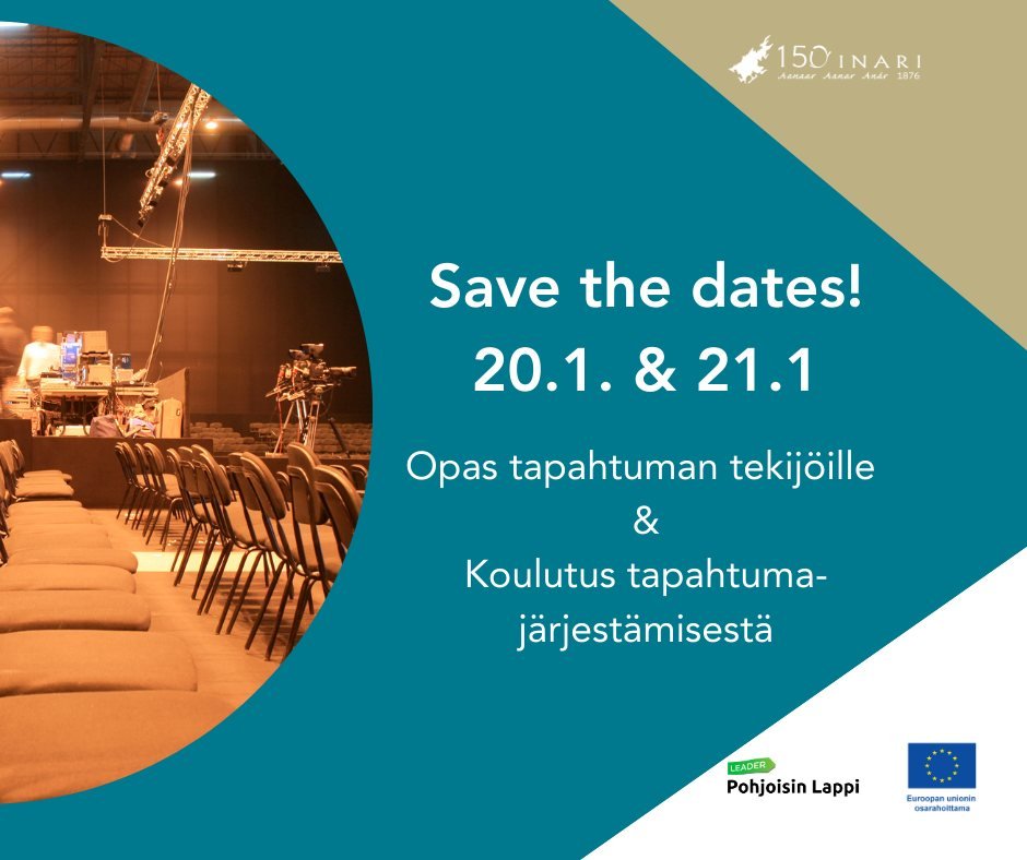 📆Save the dates 20.1. ja 21.1. ! ✨20.1. Tapahtumat...