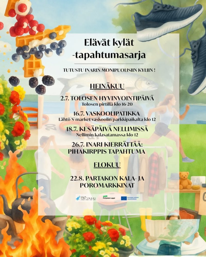 ✨ Elävät kylät – tapahtumasarja tuo Inarin kylät e...