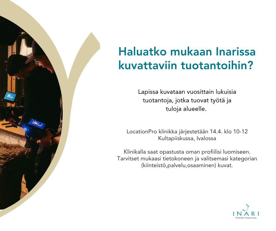 ⏰LocationPro klinikka tiistaina 14.4. klo 10- 12 K...