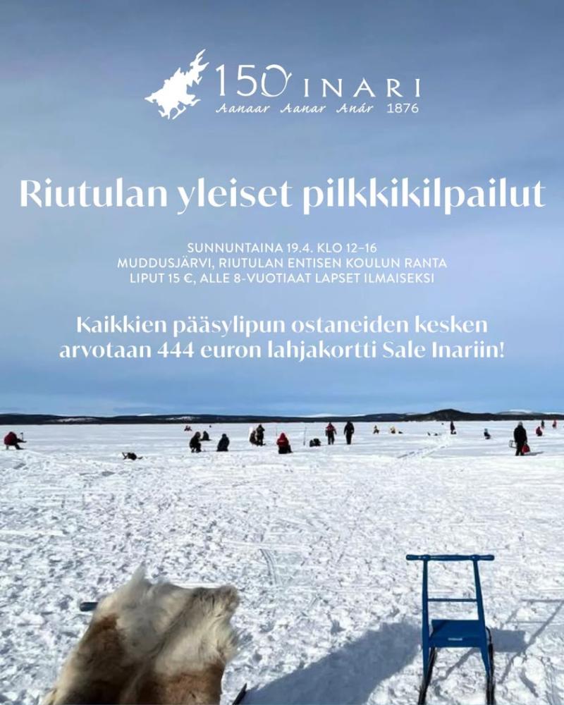 Riutulan yleiset pilkkilkilpailut Muddusjärvellä s...