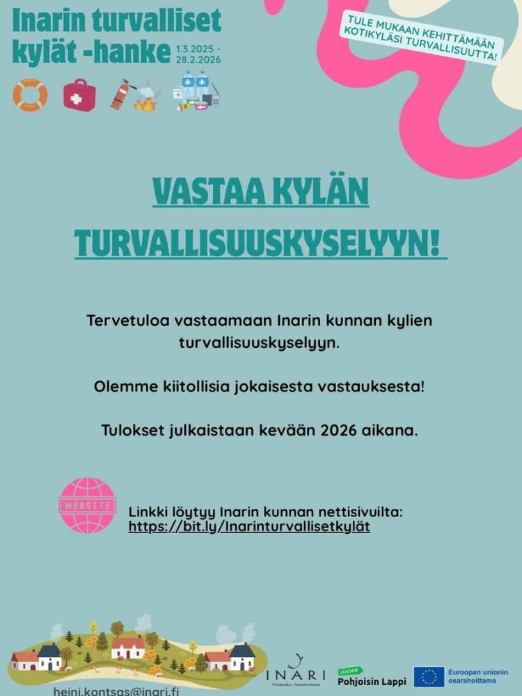 Kaikille Inarin kuntalaisille tarkoitettu kyläturv...