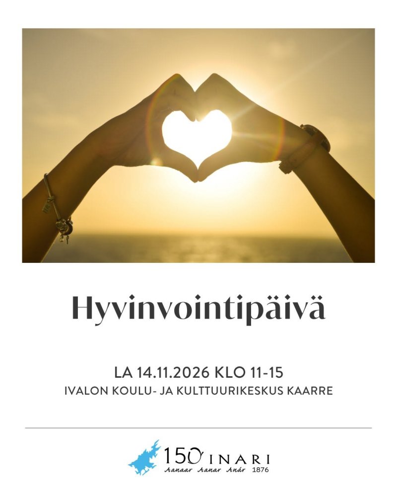 Inarin kunta järjestää kaikille avoimen hyvinvoint...