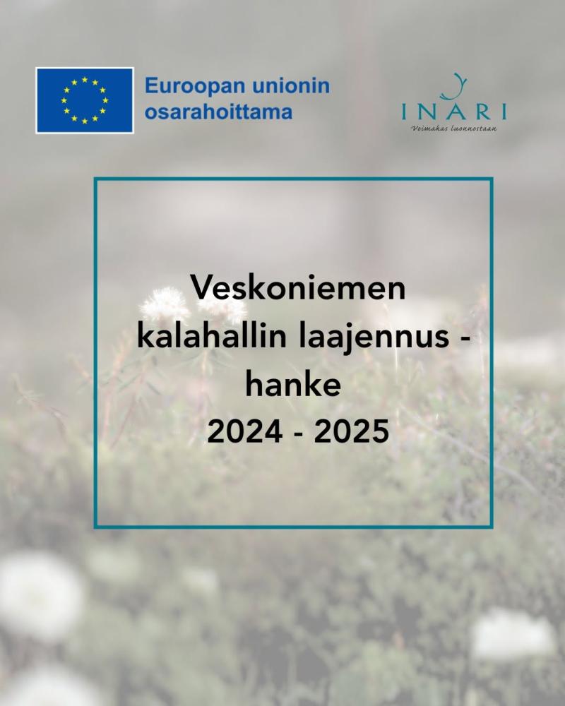 Veskoniemen kalahallin laajennus valmistui kevääll...