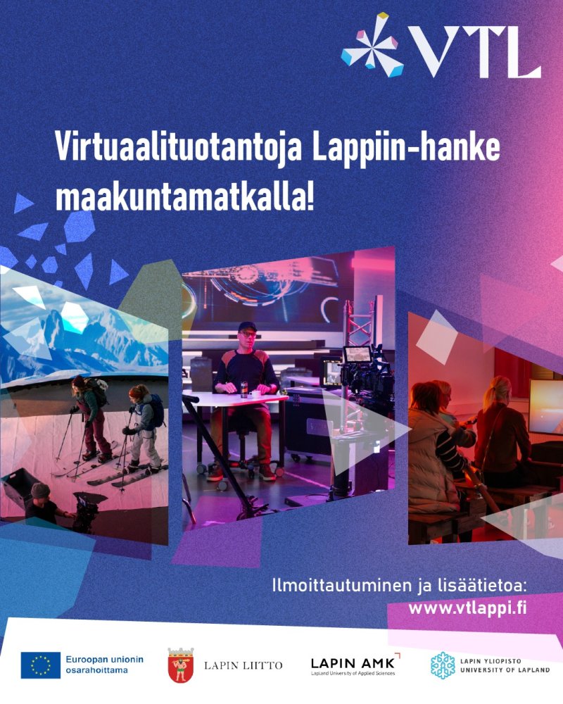 Haluaisitko tutustua virtuaalituotantoihin ja siih...