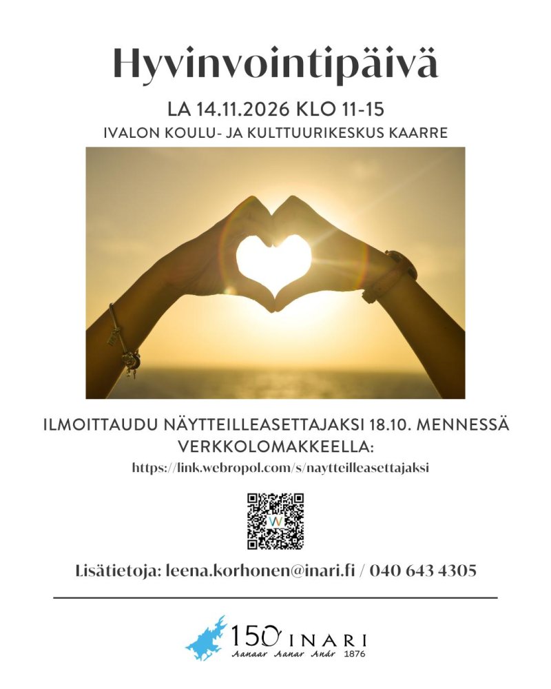 🌸Inarin kunta järjestää kaikille avoimen, jo perin...