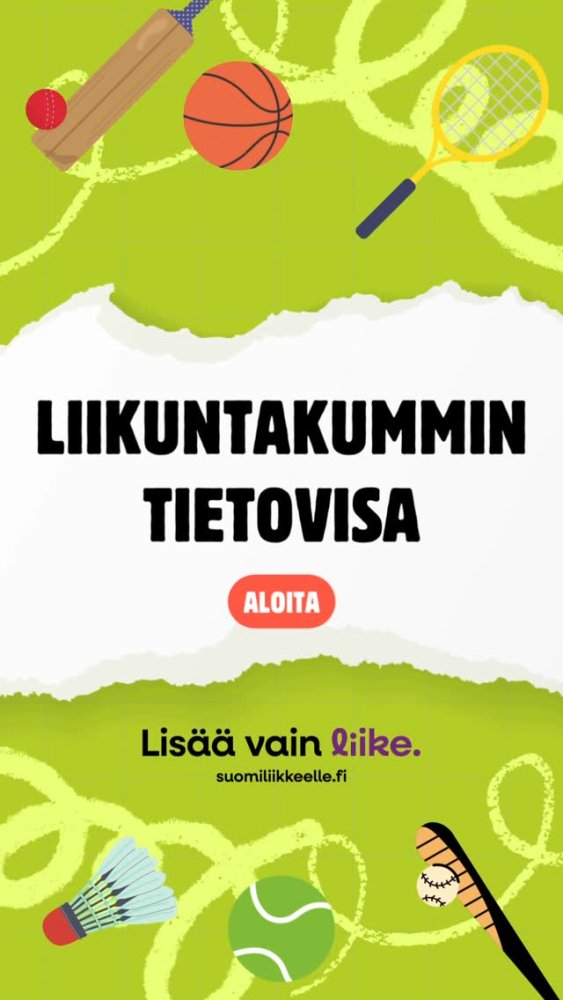 Liikuntakummin tietovisan kolmas osa! 💡 Kevään aik...