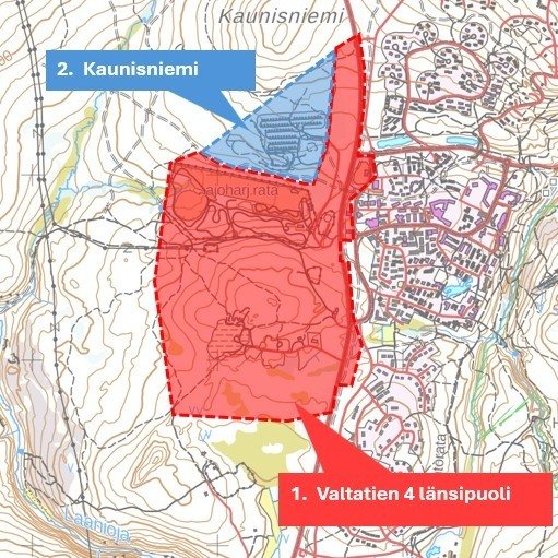 Saariselän länsipuolen asemakaavoituksen suunnitte...