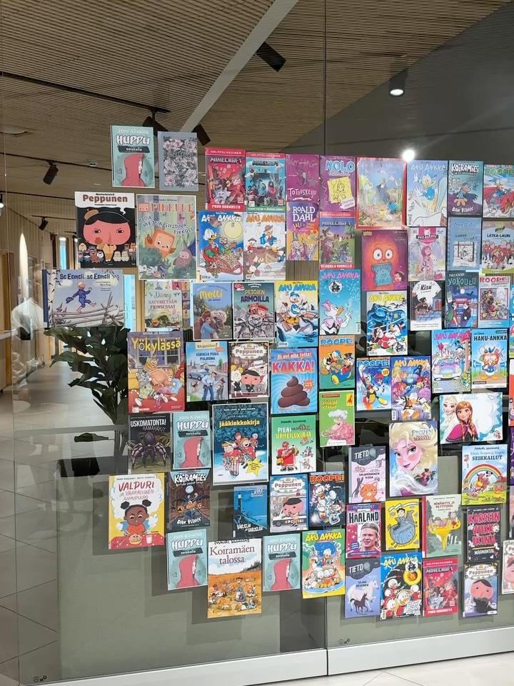 Ivalon koulussa helmikuussa vietettiin lukukuuta! ...