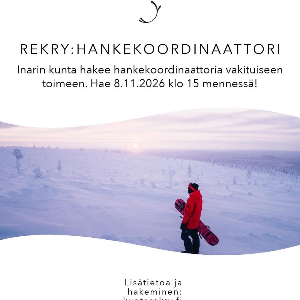 Olemme jatkaneet hakuaikaa hankekoordinaattorin to...