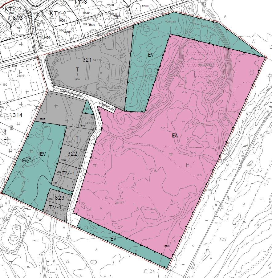 Ivalon asemakaavan laajennus: Ampumarata Asemakaav...