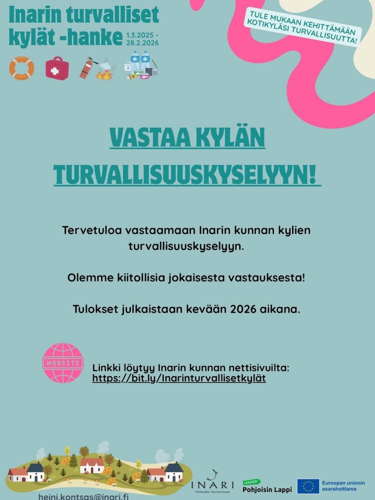 Kaikille Inarin kuntalaisille tarkoitettu kyläturv...