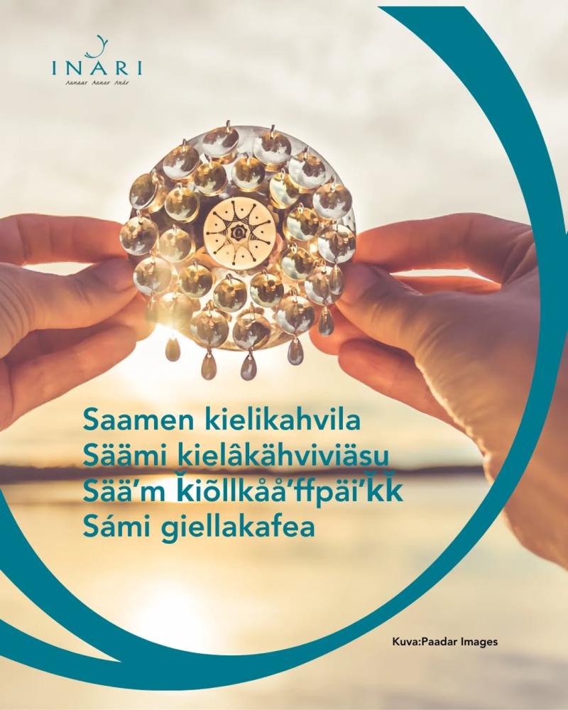 Saamen kielikahvila hyvinvointipäivässä! Säämi kie...
