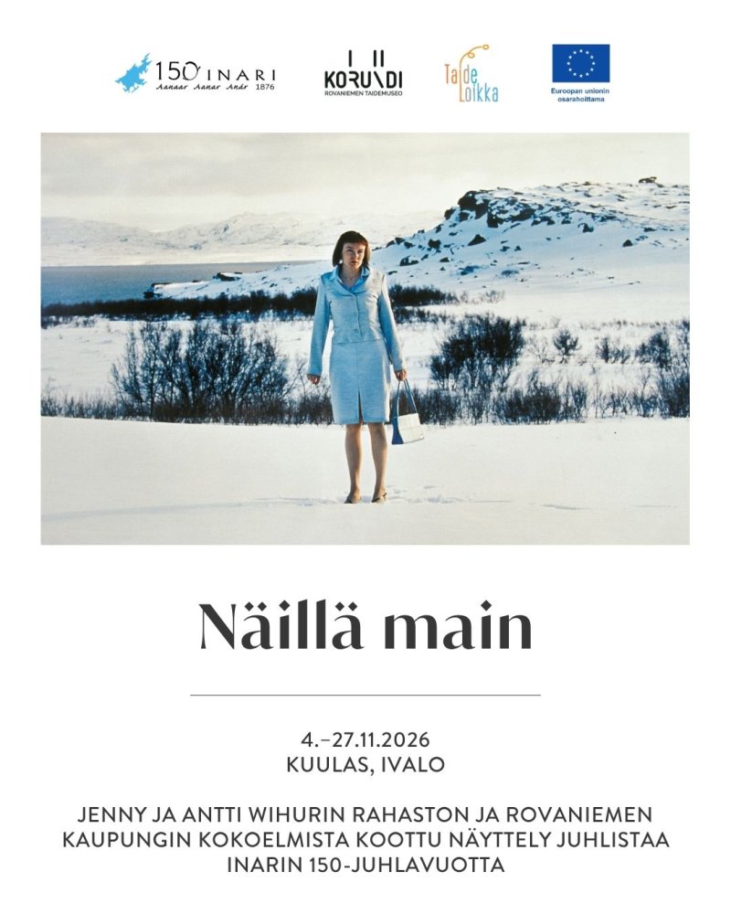 Rovaniemen taidemuseo tuo huippunäyttelyn Inariin ...