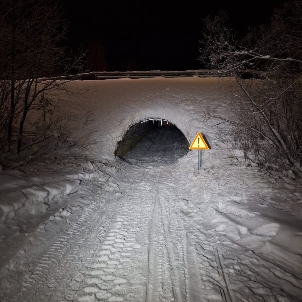 Moottorikelkkareitti Ivalo-Saariselkä SEO:n kohdal...