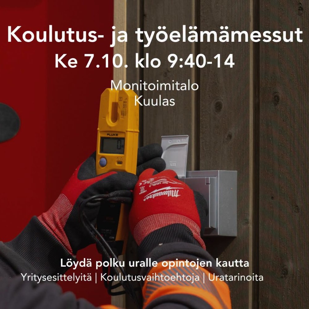 Inarin kunta järjestää Koulutus- ja työelämämessut...