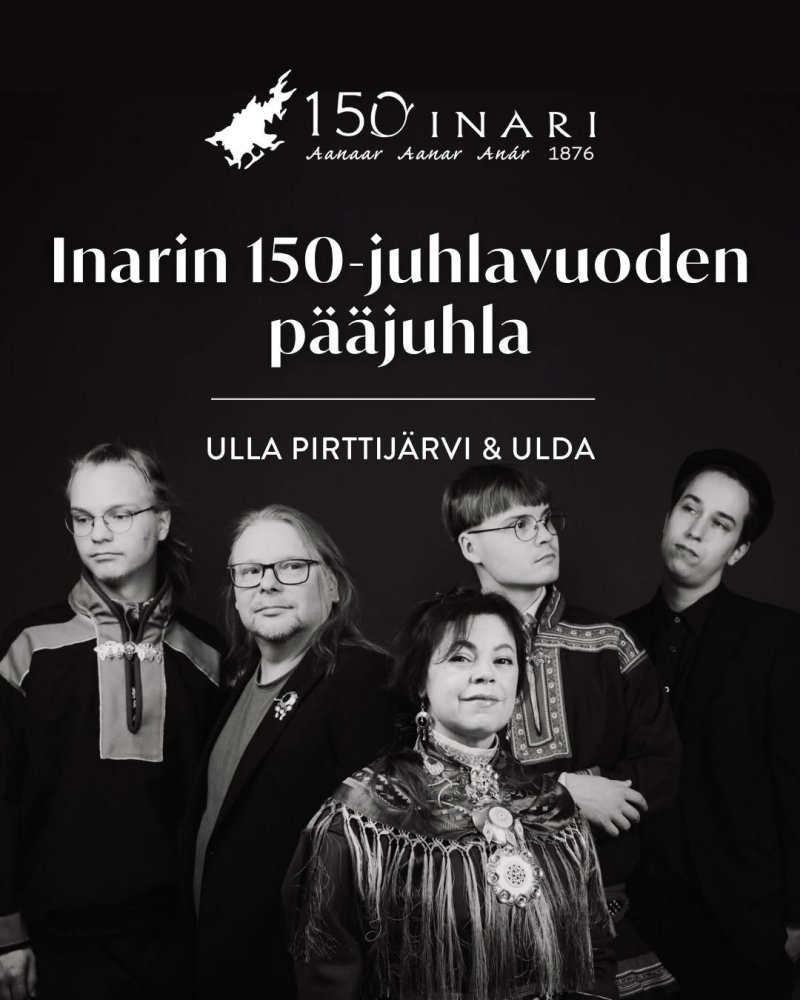Inarin 150-juhlavuoden pääjuhlan aikataulut ovat n...