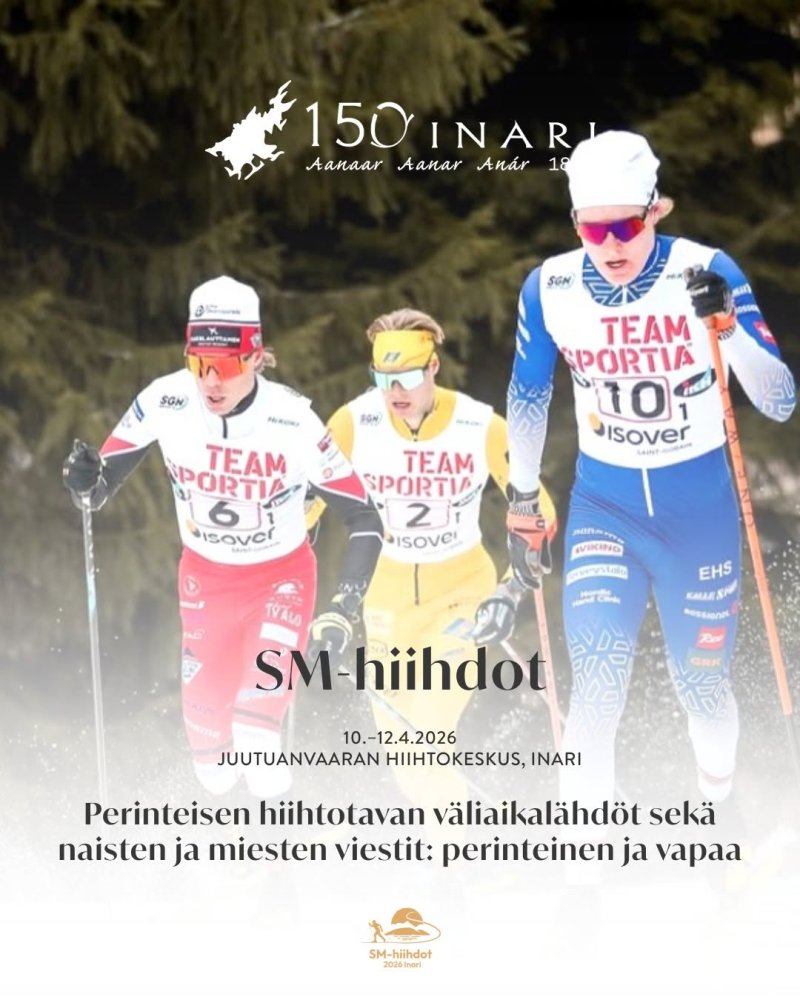 Maastohiihdon SM-kisat ja Suomen Cup Inarissa 10.–...
