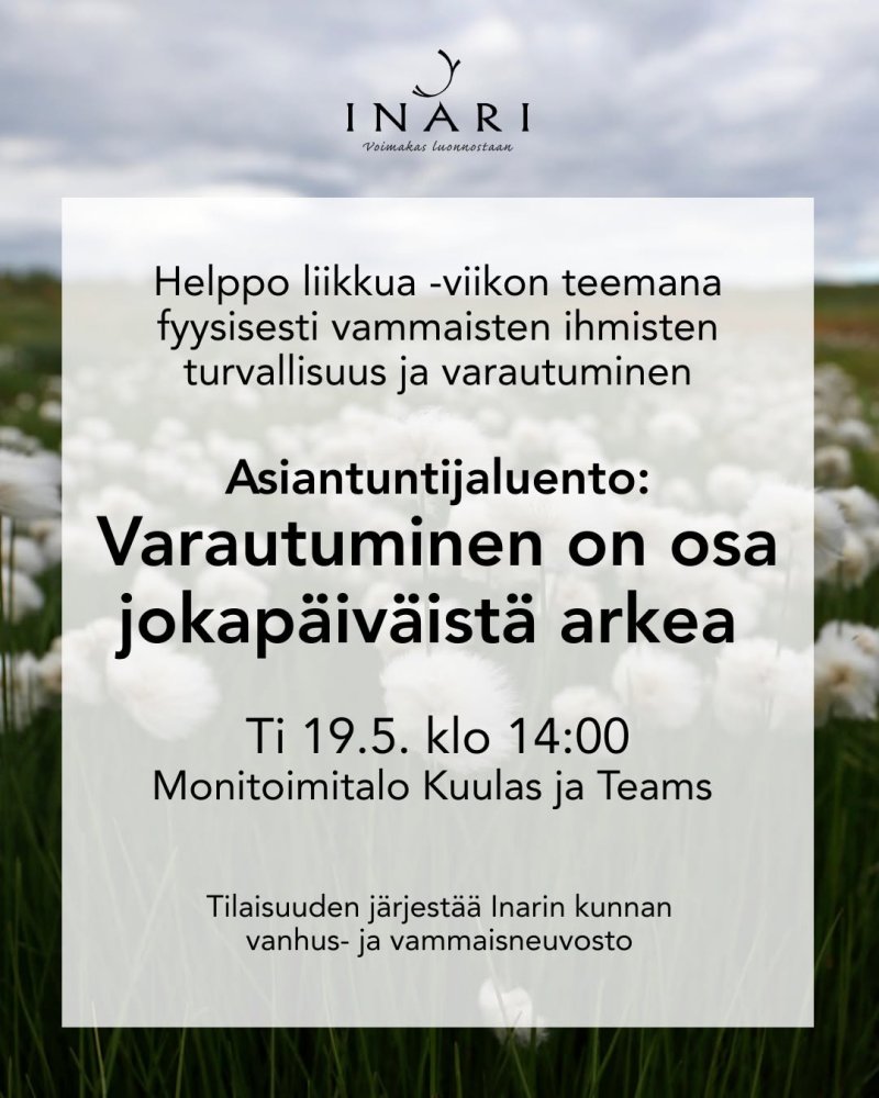 Helppo liikkua -viikon asiantuntijaluento fyysises...