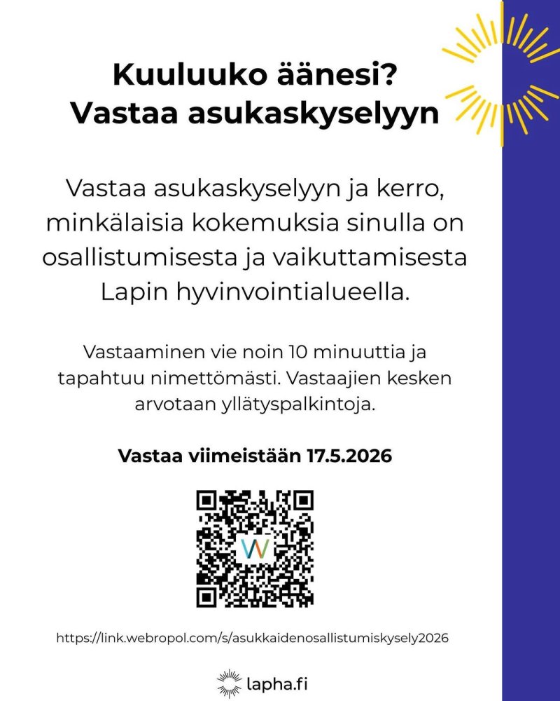 Lapin hyvinvointialue toteuttaa asukkaille suunnat...