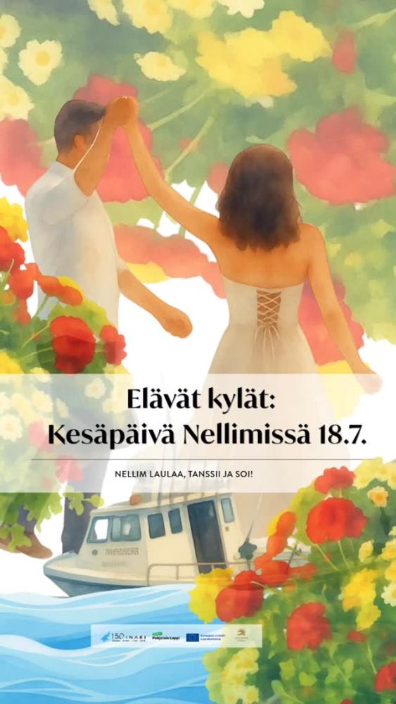 🌅 Kesäpäivä Nellimissä & kesäillan tanssit 18.7.! ...
