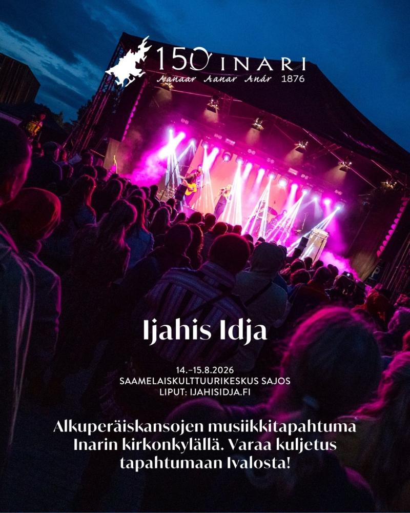 Inarin suurin festivaali on kohta täällä - alkuper...