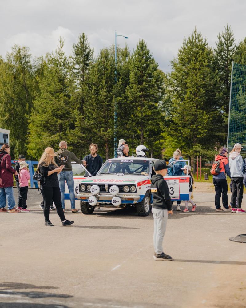 Mobilian Rallimuseon road show kiertää Inariviikko...